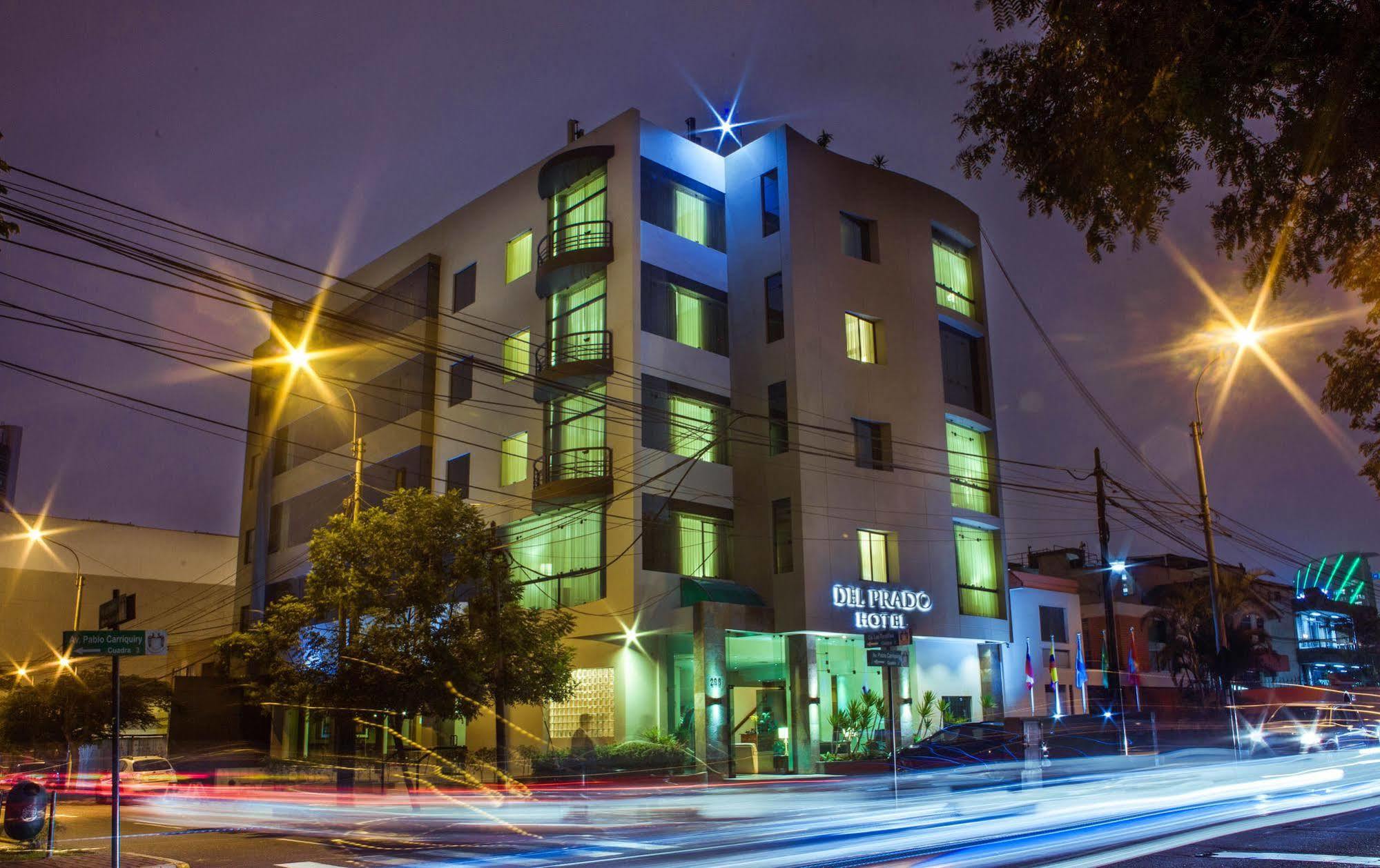 Del Prado Hotel Лима Екстериор снимка